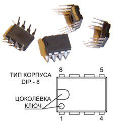 Используемая в колонке микросхема